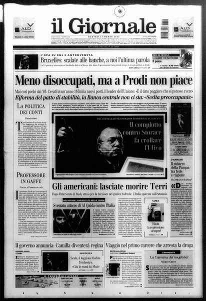 Il giornale : quotidiano del mattino